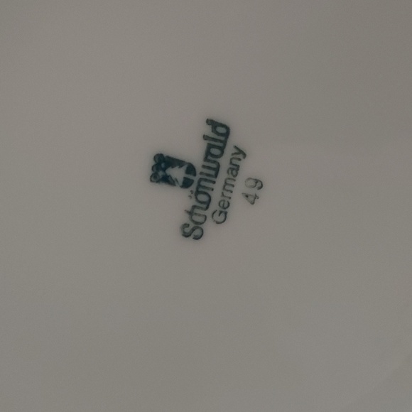 Vintage German Porcelain Beer Stein With Pewter Lid - Schönwald Germany - Picture 10 of 17